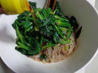 鲜香的菠菜拌粉丝做法图解6)