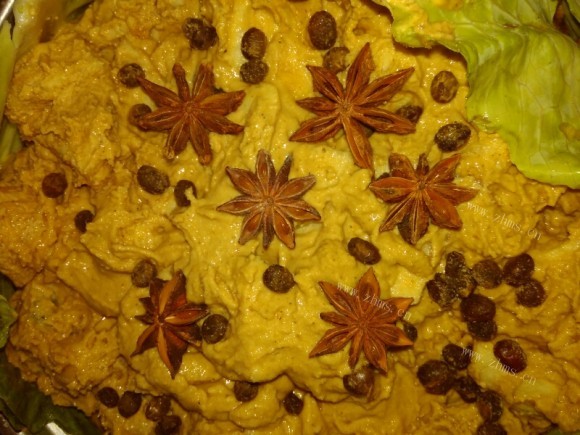 芳香四溢的粉蒸肉