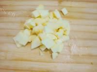美味的苹果白米粥的做法图解三