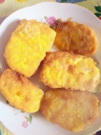 简单的蛋煎馒头