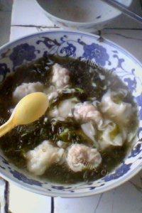 紫菜虾皮馄饨做法图解7)