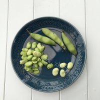 清香油汆豆瓣做法图解1)