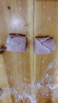 美味的紫薯玫瑰花做法图解9)