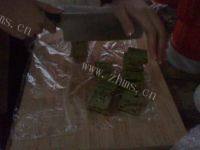 自制抹茶蔓越莓饼干做法图解7)