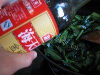 「念念不忘」炒油菜做法图解6)