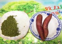 冰镇的绿豆红薯糖水做法图解1)