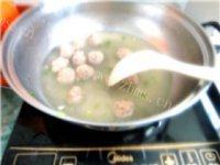 美味的香菇丸子