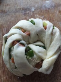 自制红豆沙包做法图解11)