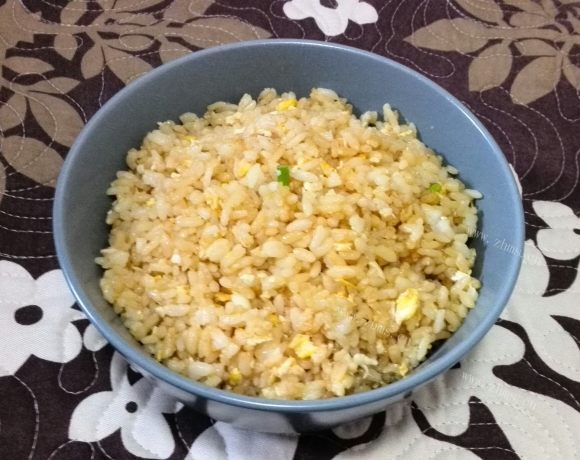 好吃的酱油炒饭