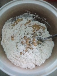 甜甜的健康绿豆饼做法图解4)