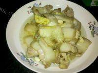 食欲满满的蒜香回锅肉做法图解6)