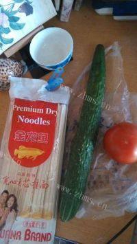 自己做的芝麻酱拌面做法图解1)