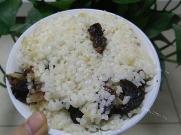 美味营养的腊肉饭