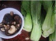 「绿色食物」香菇油菜做法图解1)