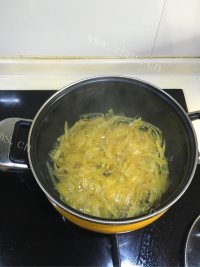 美味的糖渍文旦皮做法图解6)