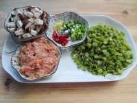 肉末贡菜做法图解3)