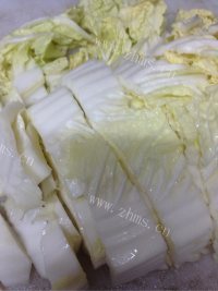 美味的辣炒大白菜做法图解3)
