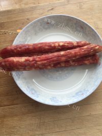 满口清香的腊肠炒饭做法图解1)