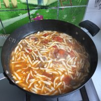 美味的炮仗子汤饭做法图解12)