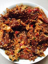 好吃的川版粉蒸肉做法图解9)