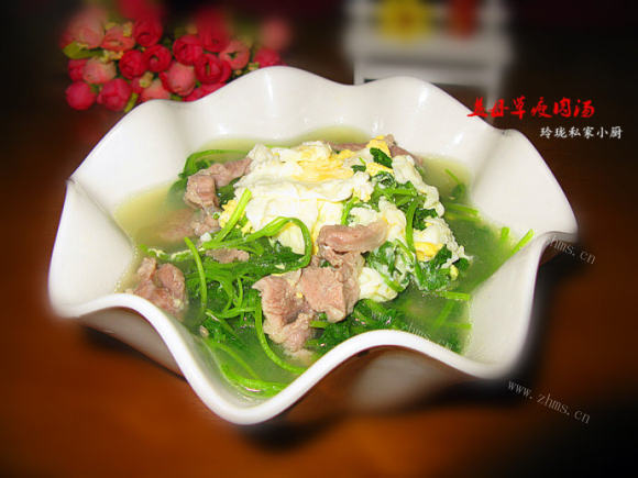 益母草瘦肉汤