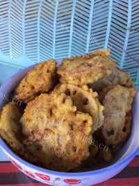 美味的藕饼