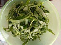秀色可餐的蒜香空心菜做法图解2)