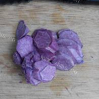 特别的紫薯黑芝麻馒头的做法图解二