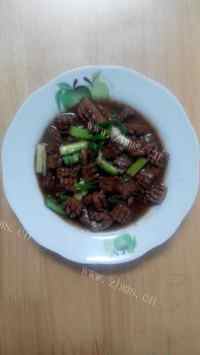 家常菜炒腰花