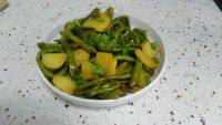 诱人的家常炖豆角