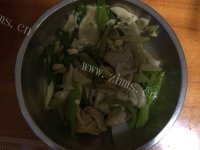 家常菜青椒杏鲍菇