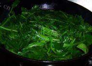 家常菜粉丝菠菜做法图解3)