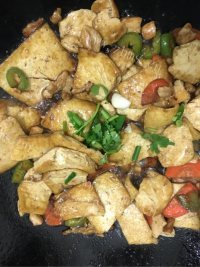 唇齿留香的鱼香豆腐做法图解9)