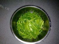 蒜苔肉丝（简单版）做法图解2)