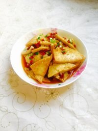 香喷喷的家常豆腐做法图解10)