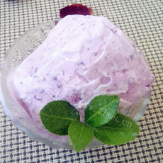 唇齿留香的紫薯冰淇淋