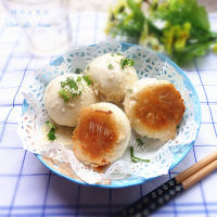 美味的鲜肉生煎包