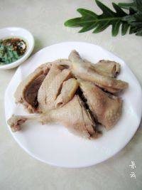 美味的白切鸭