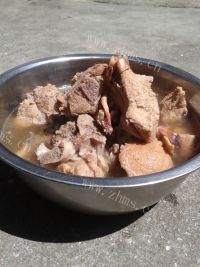 营养的料酒龙骨汤做法图解10)