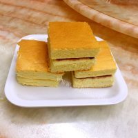 香酥甜美的蓝莓蛋糕块做法图解14)