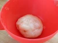 甜甜的手造麻糬（芝麻味）做法图解2)