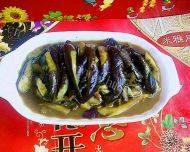 酱烧茄条