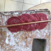 自制玫瑰馒头做法图解7)