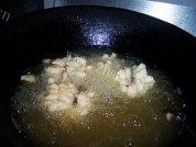 开胃浇汁菊花鱼做法图解8)
