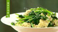 家常菜菠菜炒鸡蛋