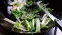 清炒小白菜做法图解6)