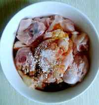 家常菜香菇焖鸡肉做法图解2)