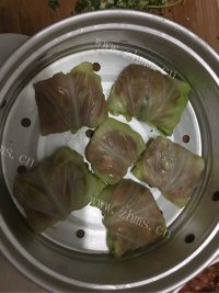 自制包菜卷做法图解5)