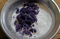 紫薯豆沙饼做法图解8)
