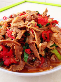 家常菜烟笋炒肉